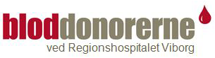 Bloddonorerne ved Regionshospitalet Viborg logo